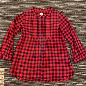 Baby Gap plaid tunic dress